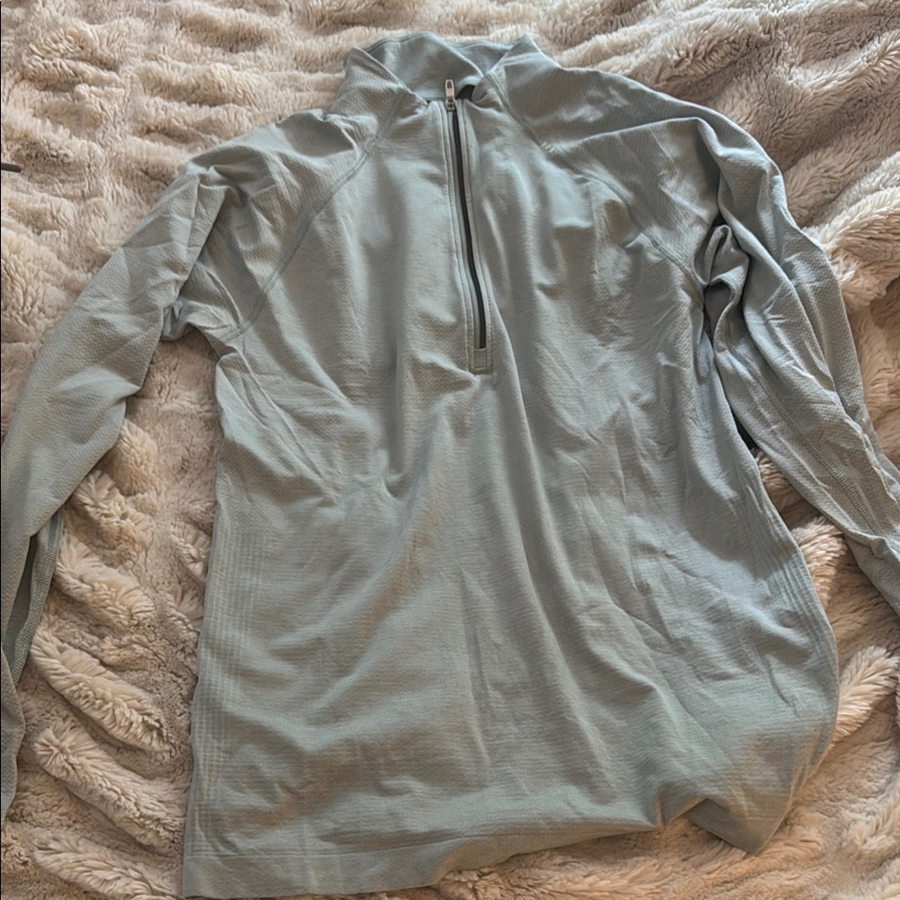 Men’s Light blue lululemon Quarter-Zip Pullover